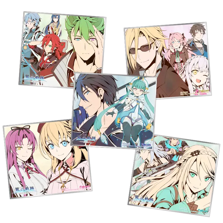 界の軌跡 ミニ色紙