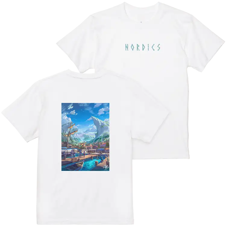 イースX-NORDICS Tシャツ（ホワイト）