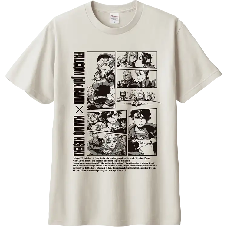 【SALE】Falcom jdk BAND × 界の軌跡 Tシャツ