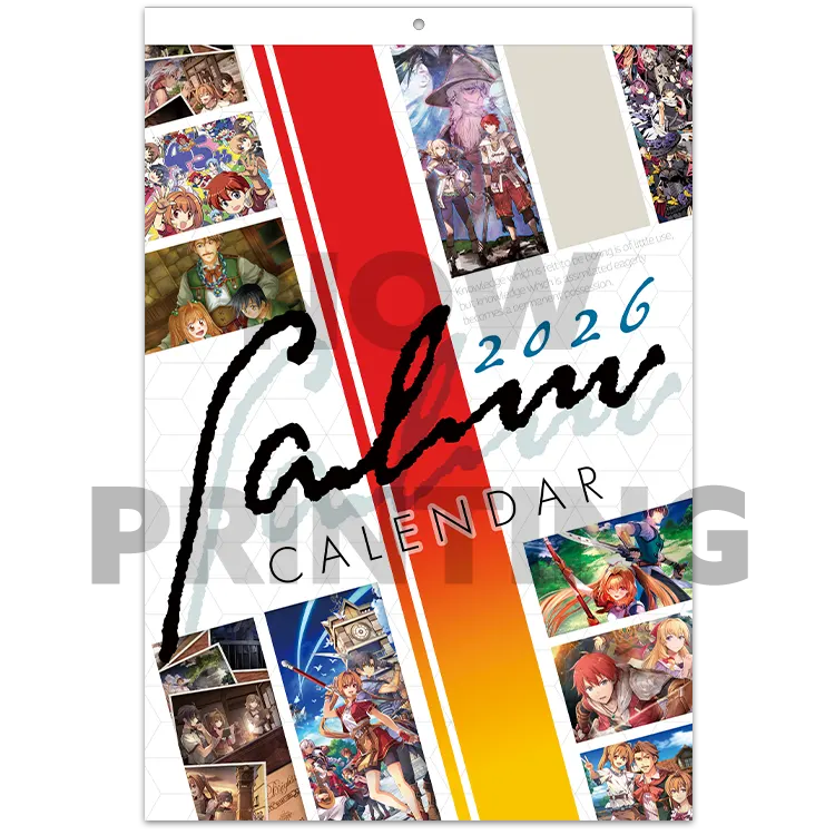 ファルコム壁掛カレンダー2026
