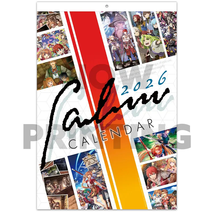 ファルコム壁掛カレンダー2026
