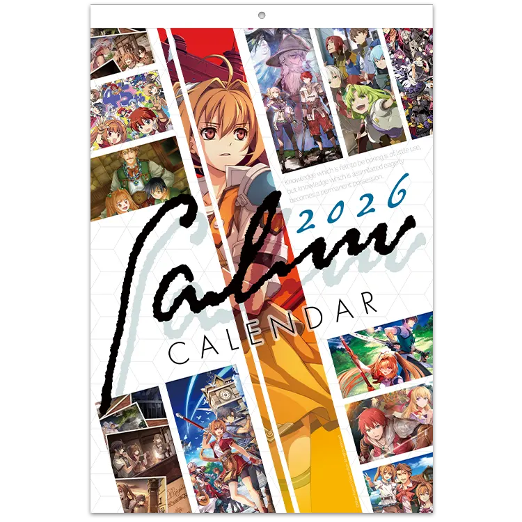 ファルコム壁掛カレンダー2026